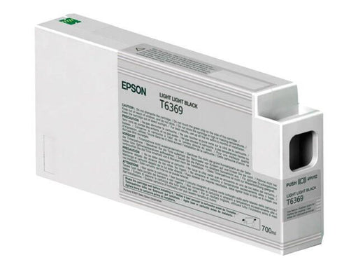 Epson Original UltraChrome HDR Druckerpatrone schwarz hell 700ml (C13T636900)