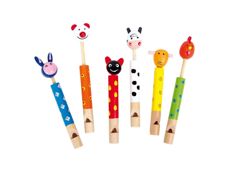 Small Foot - Animal Whistle Set of 6
