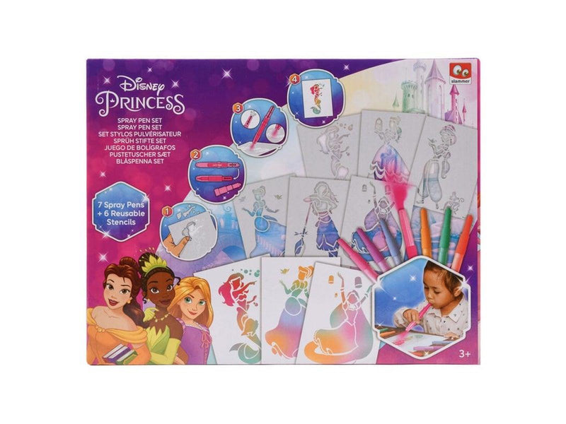 Canenco Disney Princess Blow Pens Set