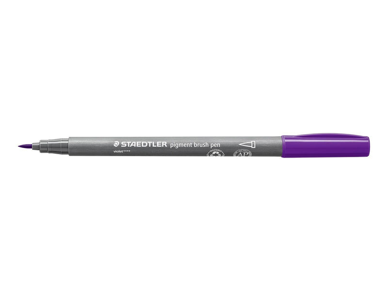Staedtler Pigment brush 371 "Blues & Violets" 6 pcs. Cardboard box
