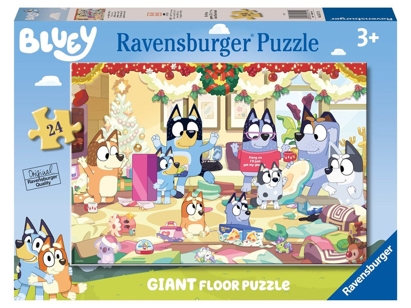 Ravensburger Bluey Christmas Giant floor Puzzle 24p Boden