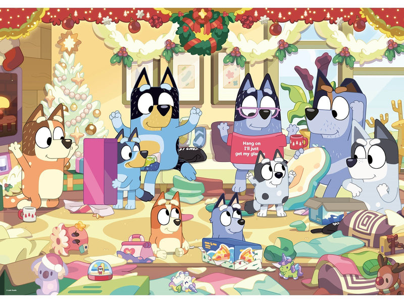Ravensburger Bluey Christmas Giant floor Puzzle 24p Boden