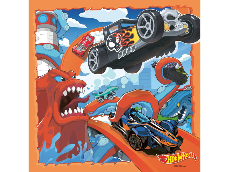 Ravensburger Hot Wheels 3x49p