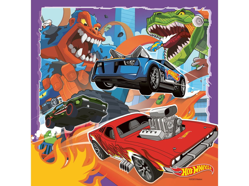Ravensburger Hot Wheels 3x49p