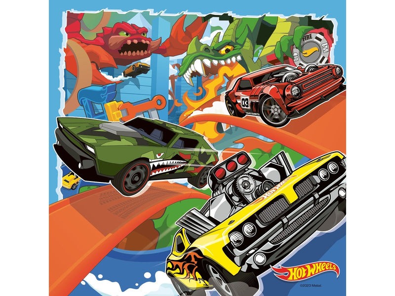Ravensburger Hot Wheels 3x49p