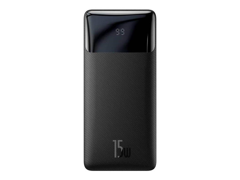 Baseus Bipow 15W Powerbank (Akku) - schwarz - 30000 mAh