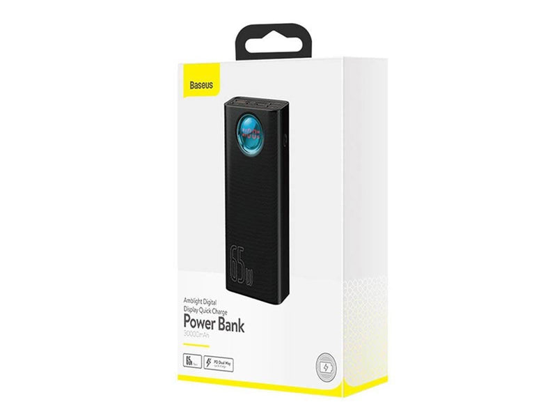 Baseus Amblight Powerbank (Akku) - schwarz - 30000 mAh