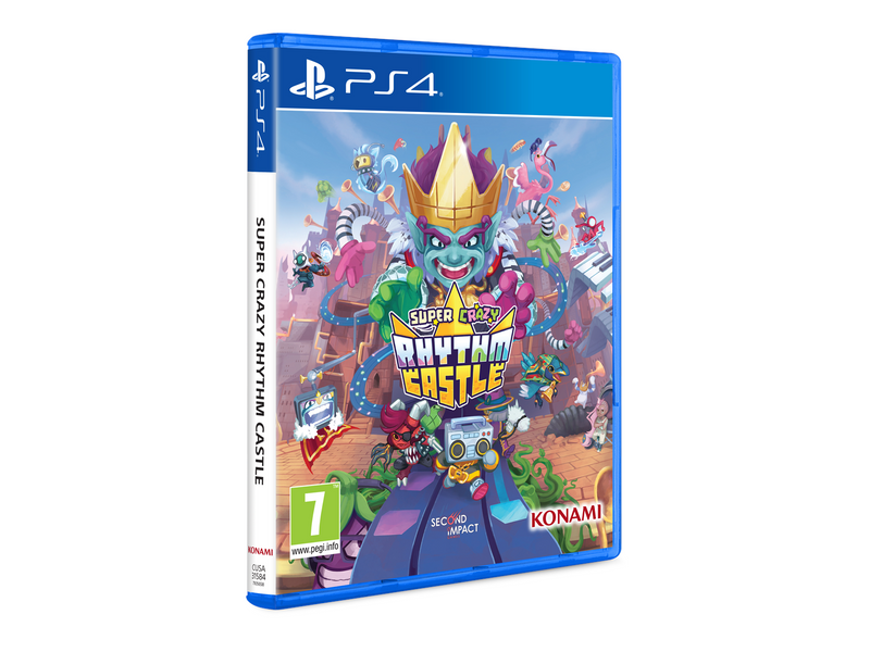 Super Crazy Rhythm Castle - Sony PlayStation 4 - Musik - PEGI 7