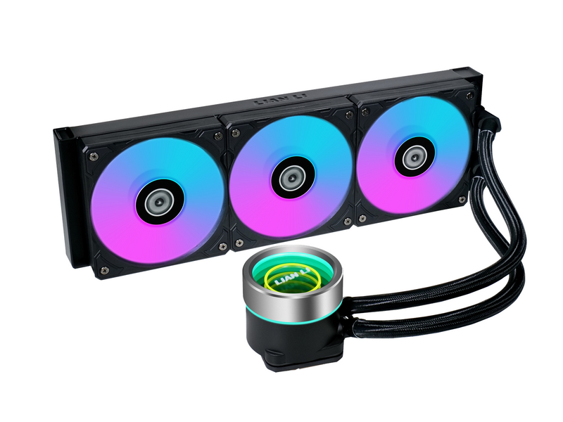 Lian Li Galahad II Trinity 360mm Black - ARGB - CPU-Wasserkühlung - Max 36 dBA