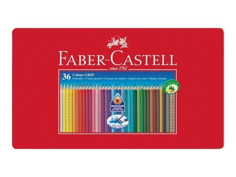 Faber Castell GRIP - coloured pencil (pack of 36)