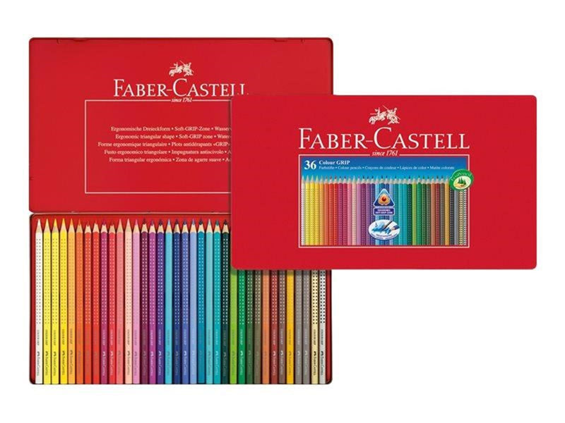 Faber Castell GRIP - coloured pencil (pack of 36)
