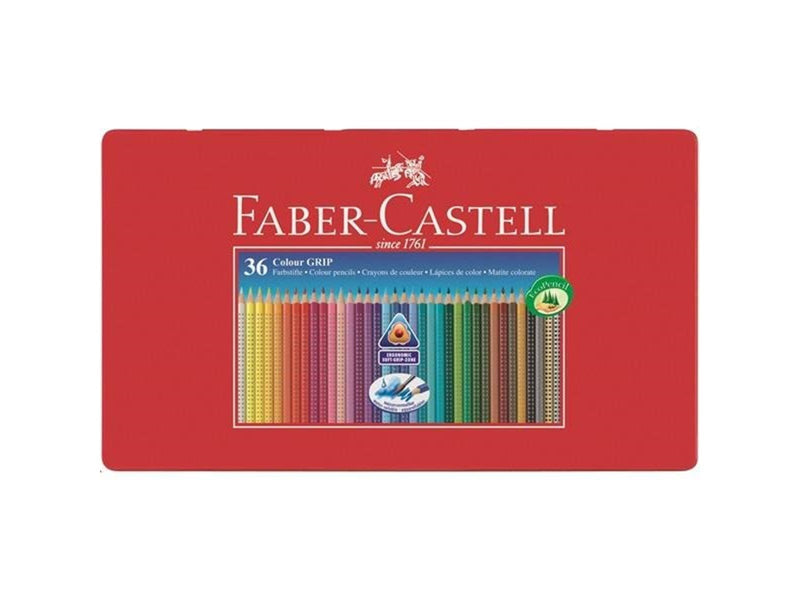 Faber Castell GRIP - coloured pencil (pack of 36)