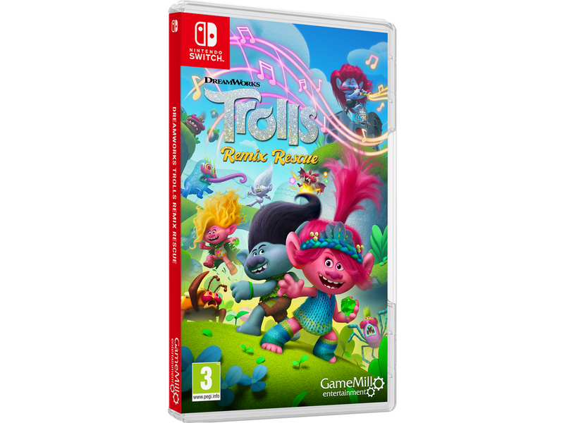 DreamWorks Trolls Remix Rescue - Nintendo Switch - Action - PEGI 3