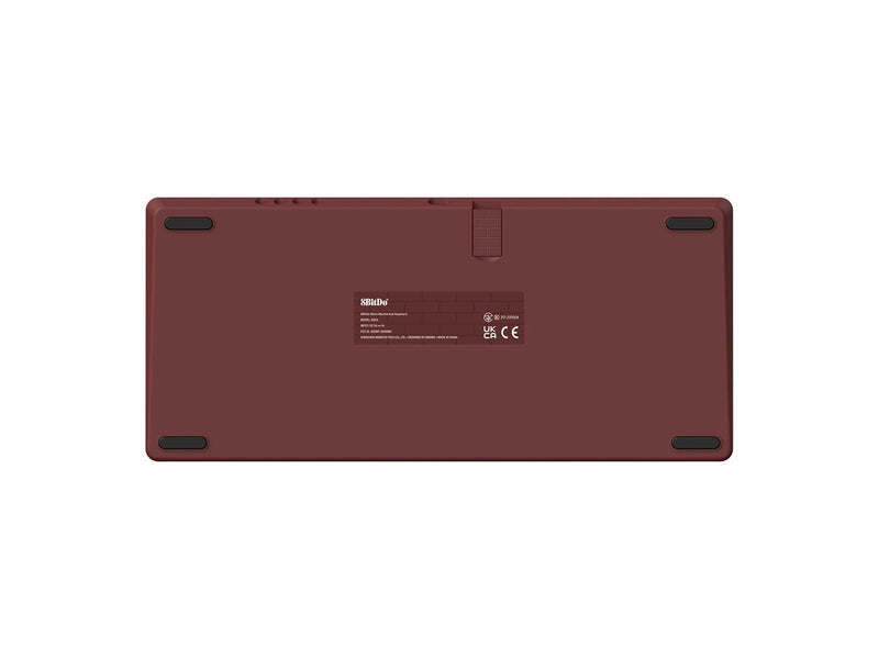 8BitDo Retro Mechanical Keyboard - Fami Edition - Tastatur und Ziffernsatz - Englisch - UK - Braun