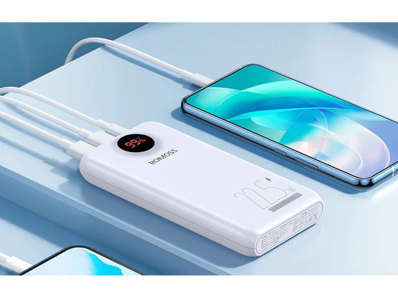 ROMOSS SW20PF Powerbank (Akku) - Weiß - 20000 mAh