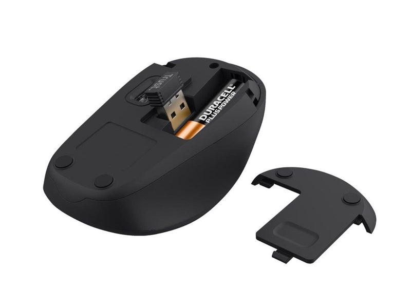 Trust TM-201 Wireless Mouse Black - Maus (Schwarz)