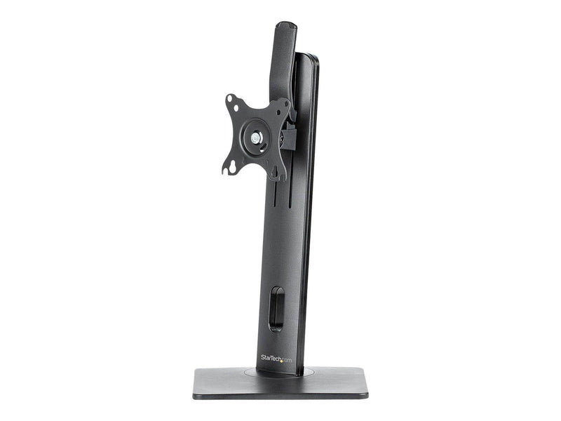 StarTech.com Free Standing Single Monitor Mount Height Adjustable Monitor Stand For VESA Mount Displays up to 32"