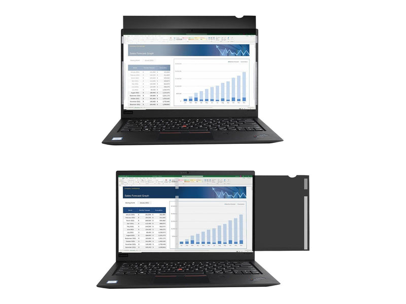 StarTech.com 17.3-inch 16:9 Laptop Privacy Filter Anti-Glare Privacy Screen with 51% Blue Light Reduction Black-out Notebook Scr