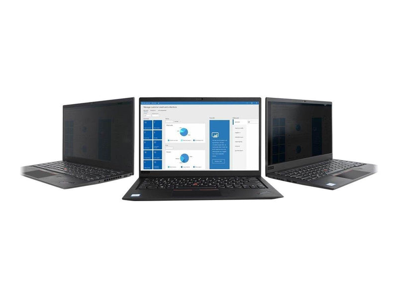 StarTech.com 17.3-inch 16:9 Laptop Privacy Filter Anti-Glare Privacy Screen with 51% Blue Light Reduction Black-out Notebook Scr