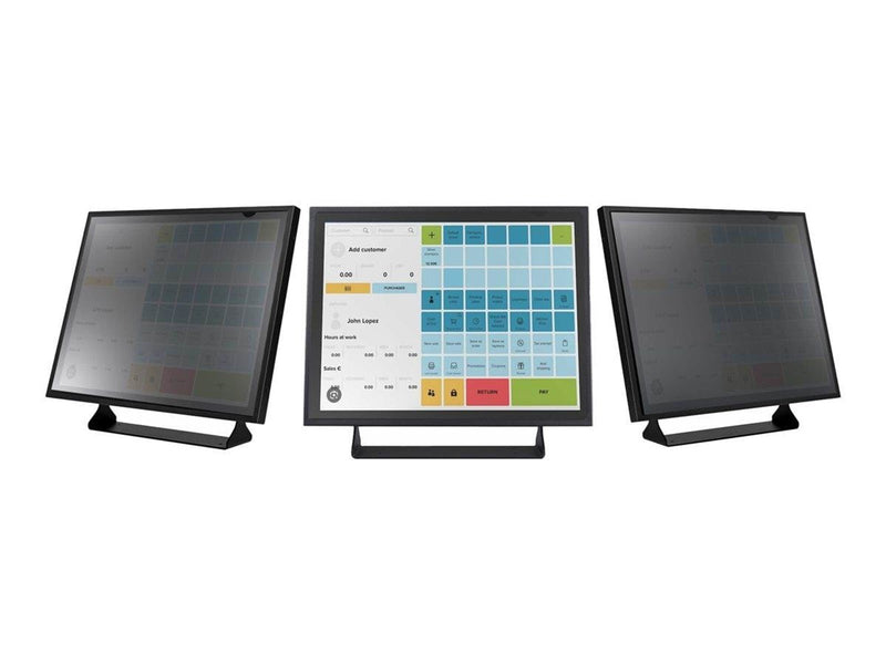 StarTech.com 17-inch 5:4 Computer Monitor Privacy Filter Anti-Glare Privacy Screen with 51% Blue Light Reduction Black-out Monit