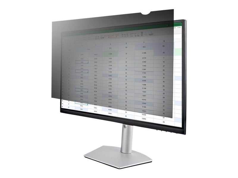 StarTech.com 22-inch 16:9 Computer Monitor Privacy Filter Anti-Glare Privacy Screen with 51% Blue Light Reduction Black-out Moni