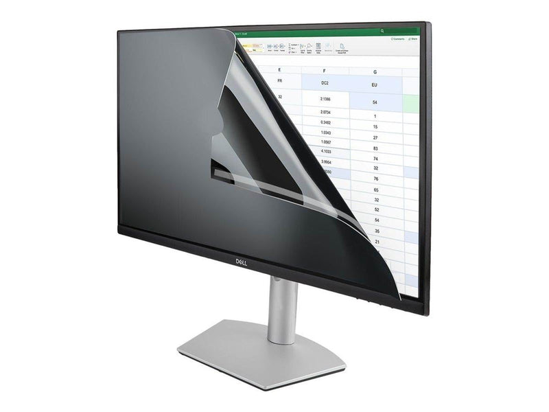 StarTech.com 23.6-inch 16:9 Computer Monitor Privacy Filter Anti-Glare Privacy Screen with 51% Blue Light Reduction Black-out Mo