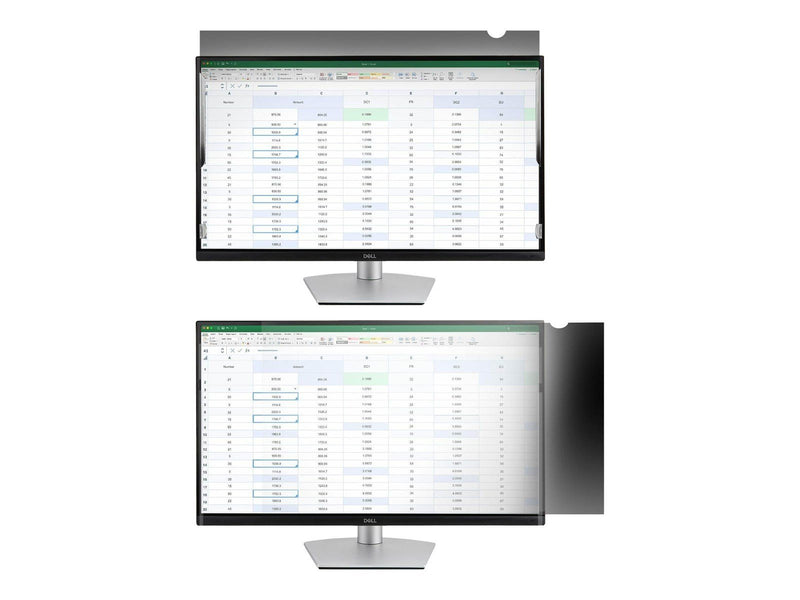 StarTech.com 28-inch 16:9 Computer Monitor Privacy Filter Anti-Glare Privacy Screen with 51% Blue Light Reduction Black-out Moni