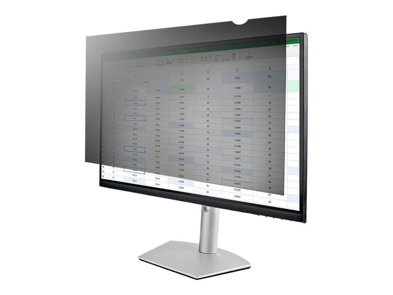 StarTech.com 28-inch 16:9 Computer Monitor Privacy Filter Anti-Glare Privacy Screen with 51% Blue Light Reduction Black-out Moni