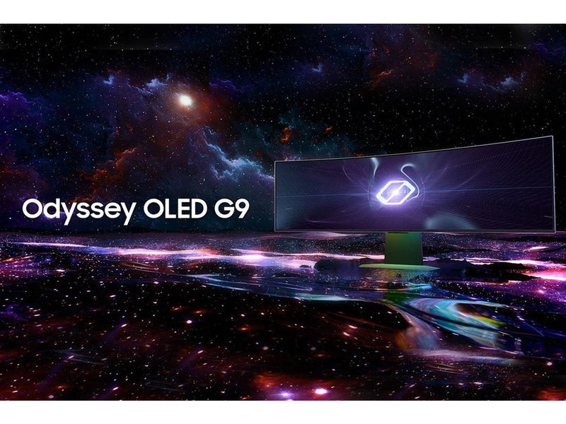 49" Samsung Odyssey OLED G9 - 5120x1440 (DQHD) - 240Hz - OLED - USB-C - Curved