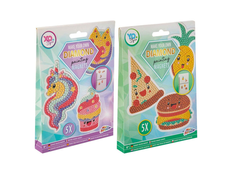 Grafix Make your own Diamond Painting Magnets - assorted