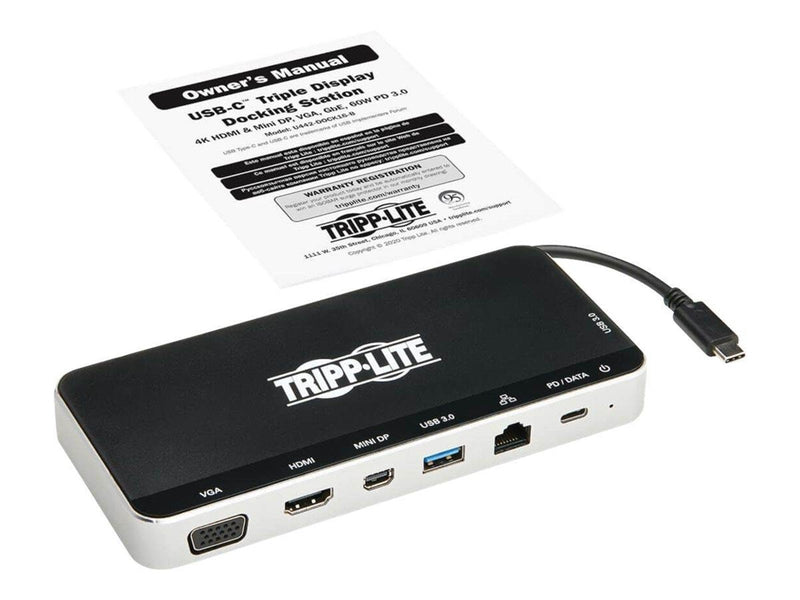 Eaton Tripp Lite U442-DOCK16-B notebook dock/port replicator