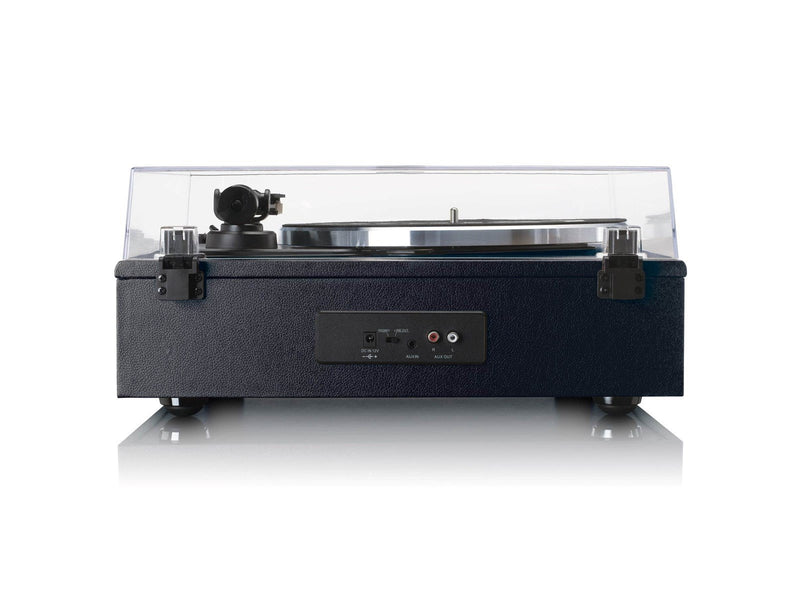 Lenco LS-430BK - Record Player with 4 built-in speakers - Black - Plattenspieler Schwarz
