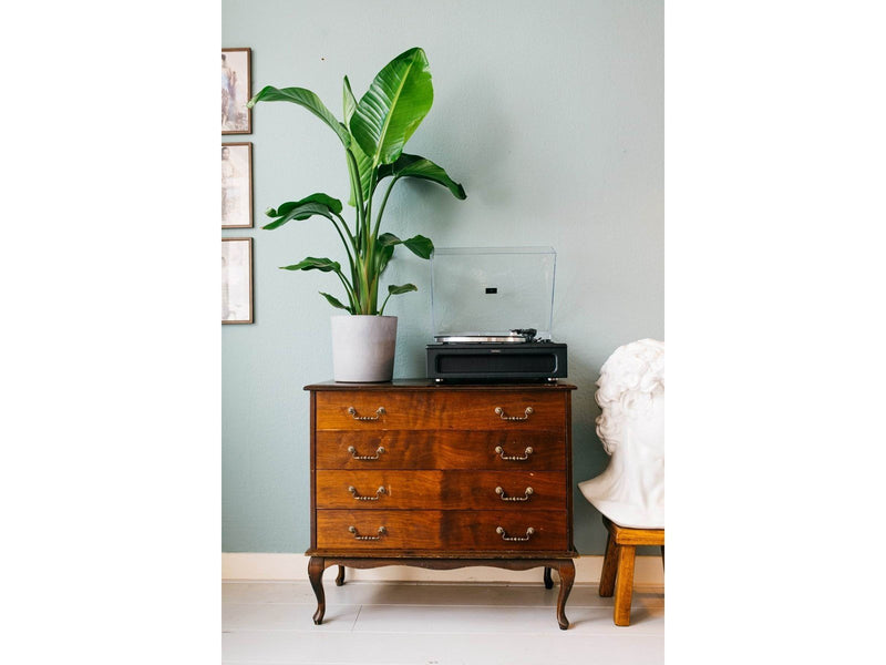 Lenco LS-430BK - Record Player with 4 built-in speakers - Black - Plattenspieler Schwarz