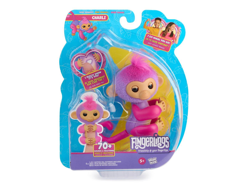 Fingerlings 2.0 Basic Monkey Purple - Charli