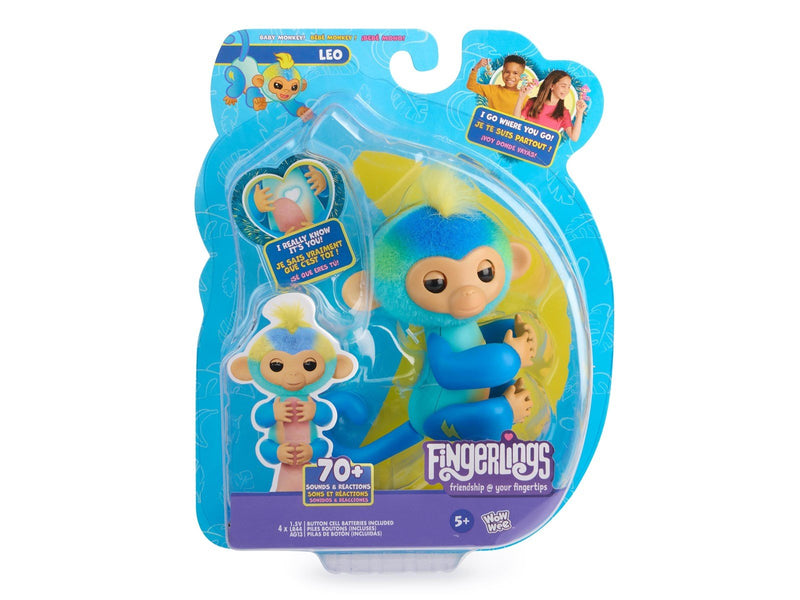 Fingerlings 2.0 Basic Monkey Blue - Leo