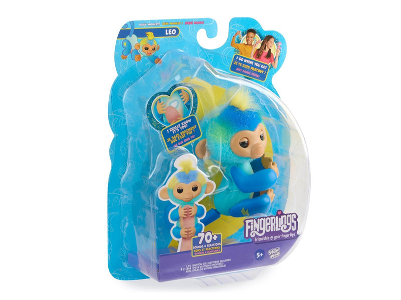 Fingerlings 2.0 Basic Monkey Blue - Leo