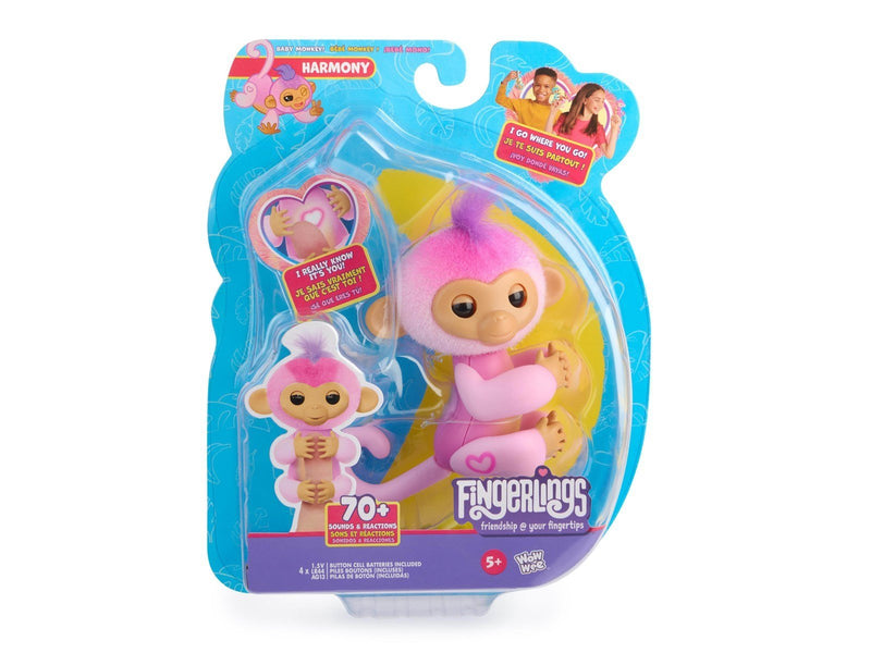 Fingerlings 2.0 Basic Monkey Pink - Harmony