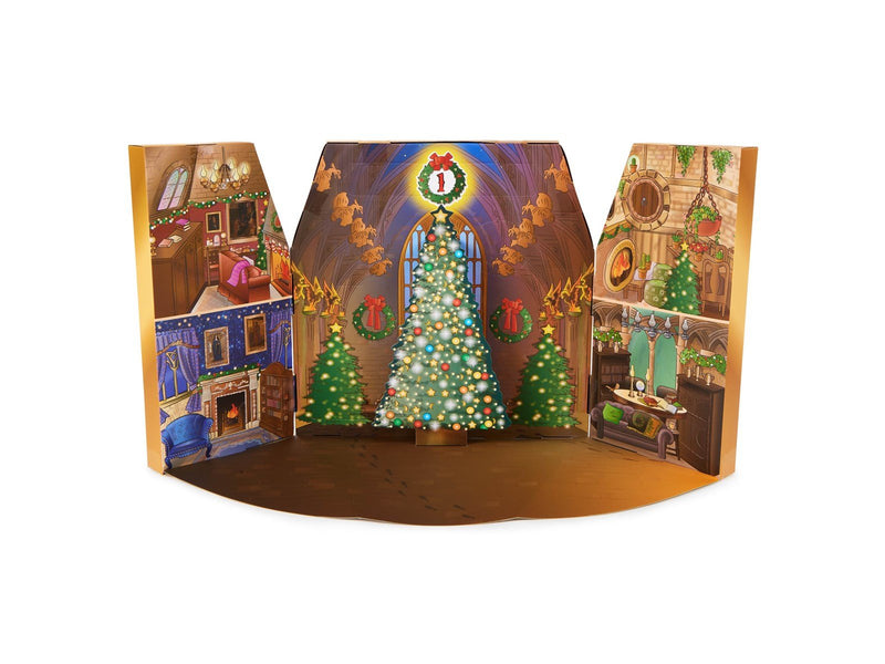 Harry Potter Adventskalender mit Zauberstab und Figuren