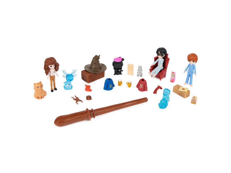 Harry Potter Adventskalender mit Zauberstab und Figuren
