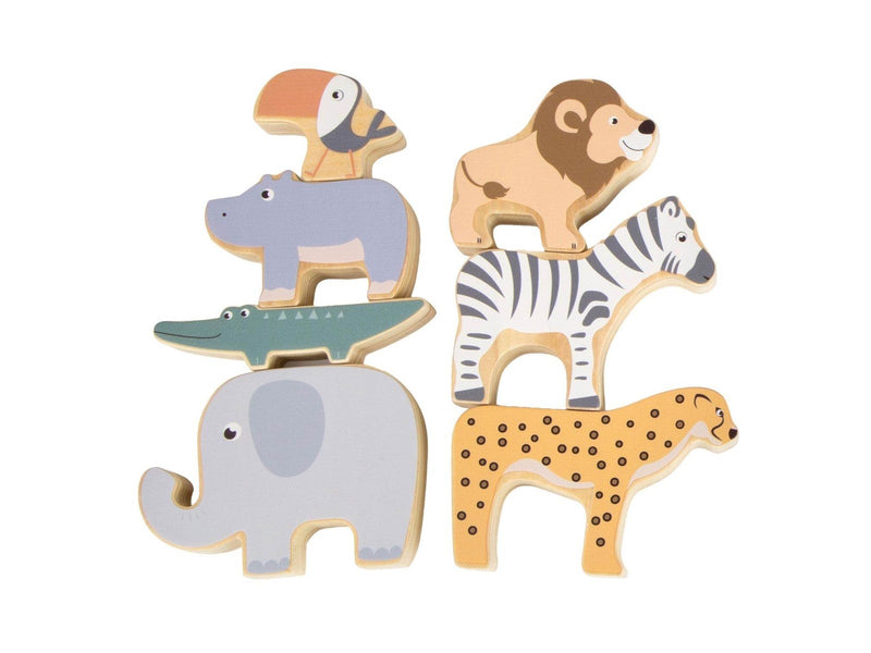 Small Foot - Wooden Safari Animals Balance Game 7