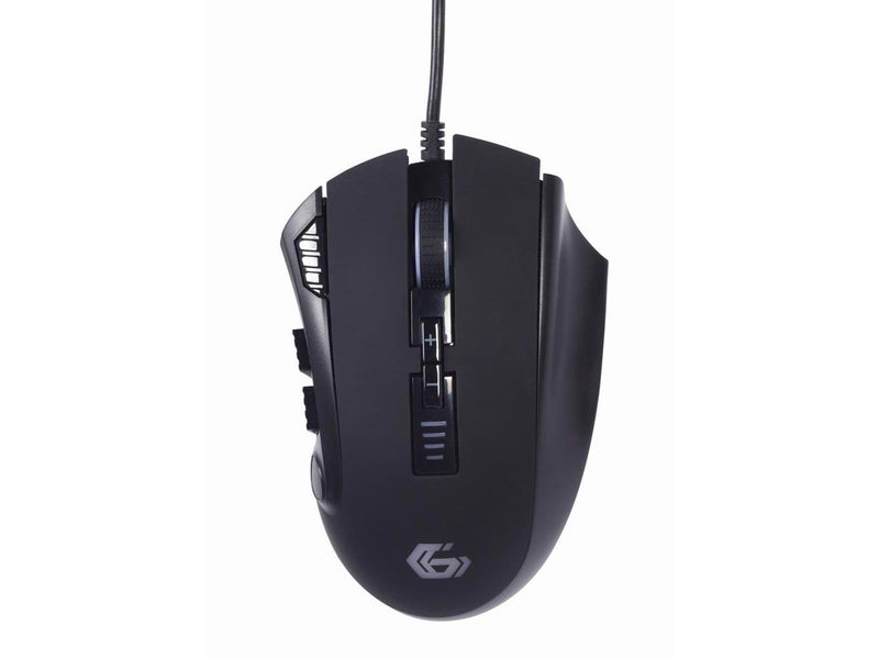 Gembird Ragnar RX500 - Gaming Maus (Schwarz mit RGB)