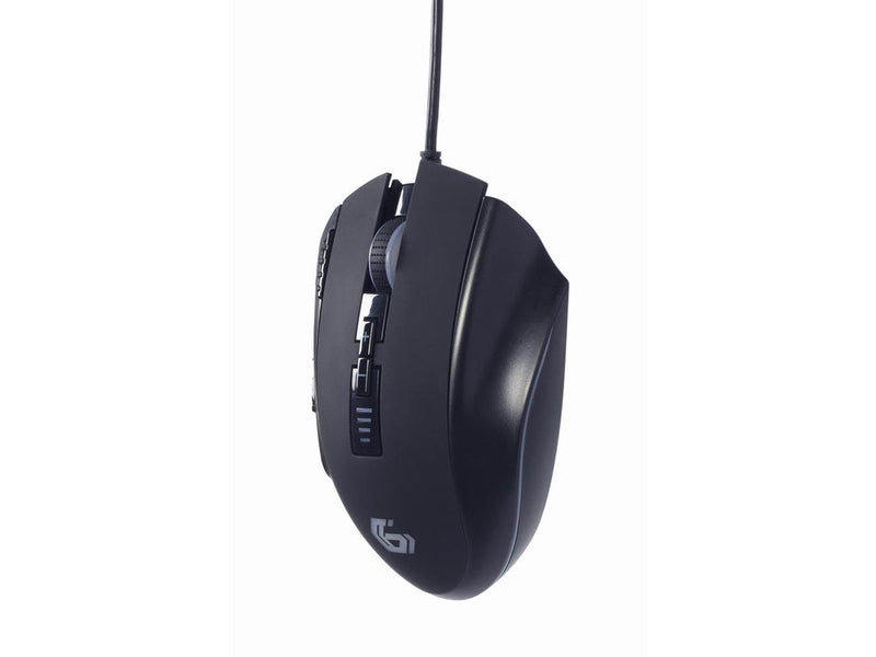 Gembird Ragnar RX500 - Gaming Maus (Schwarz mit RGB)