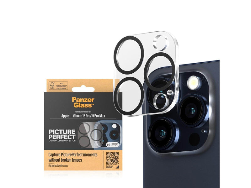 PanzerGlass PicturePerfect Camera Lens Protector iPhone 15 Pro | 15 Pro Max