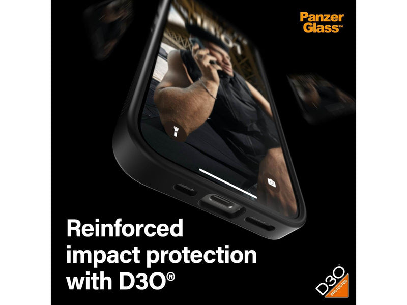 PanzerGlass ClearCase with D3O iPhone 15 Pro