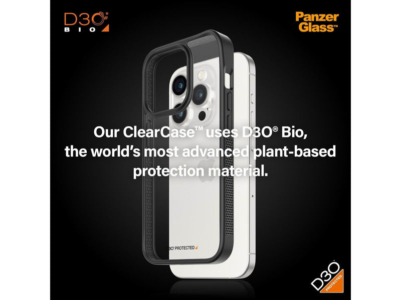 PanzerGlass ClearCase with D3O iPhone 15 Pro
