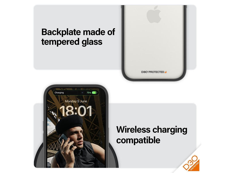 PanzerGlass ClearCase with D3O iPhone 15 Pro