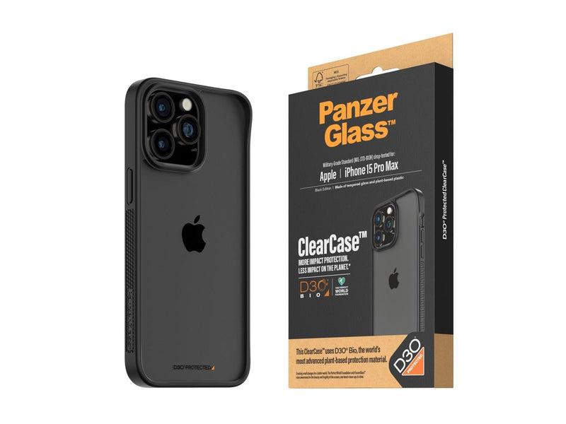 PanzerGlass ClearCase with D3O iPhone 15 Pro Max