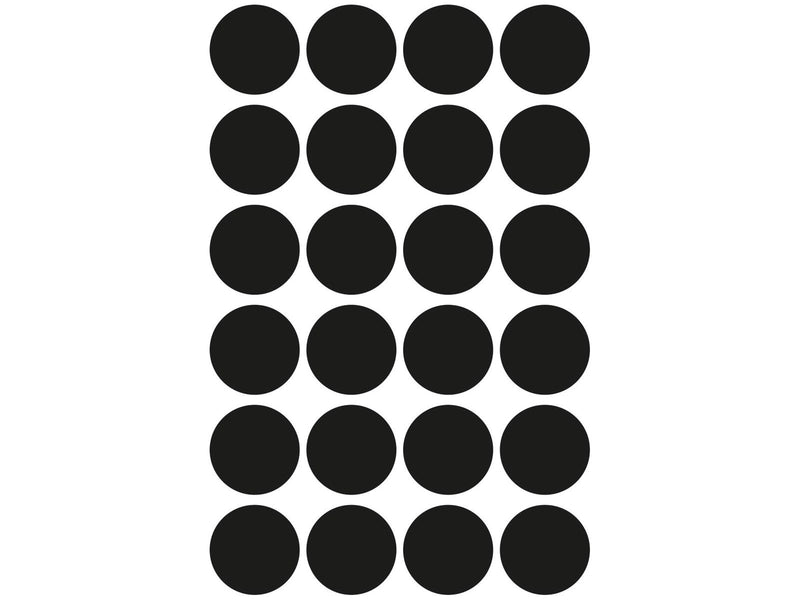 Avery Colour coding dots permanent black