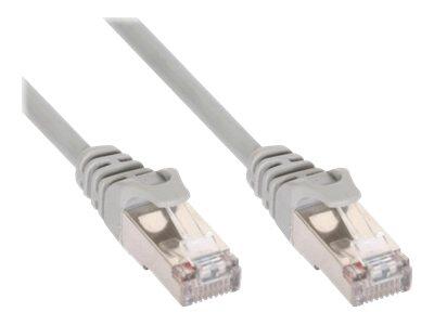 InLine® Patchkabel, SF/UTP, Cat.5e, grau, 3m
