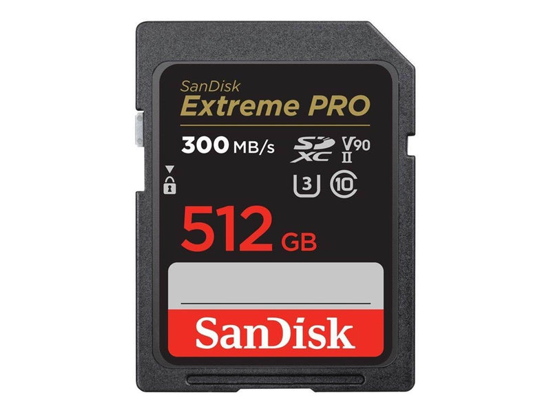 SanDisk Extreme PRO SD - 300MB/s - 512GB